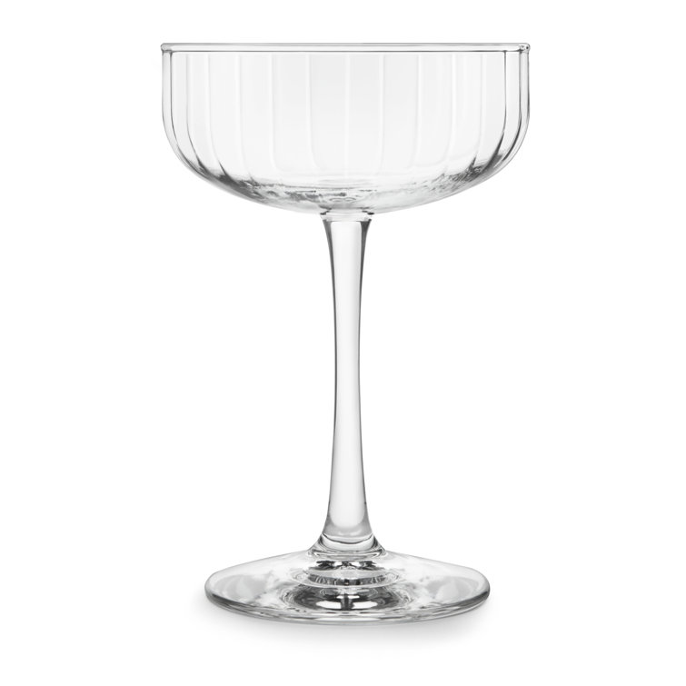 Paneled Coupe Cocktail Glasses & Reviews Joss & Main